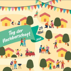 motiv Der Nachbarschaftstag findet am 29. Mai 2026 statt.